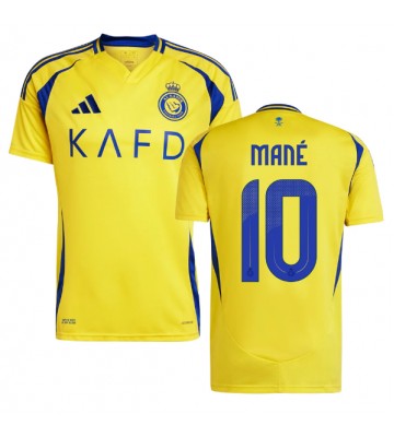 Al-Nassr Sadio Mane #10 Primera Equipación 2024-25 Manga Corta